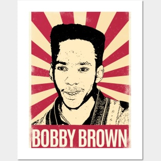 Retro Vintage Bobby Brown 80s Posters and Art